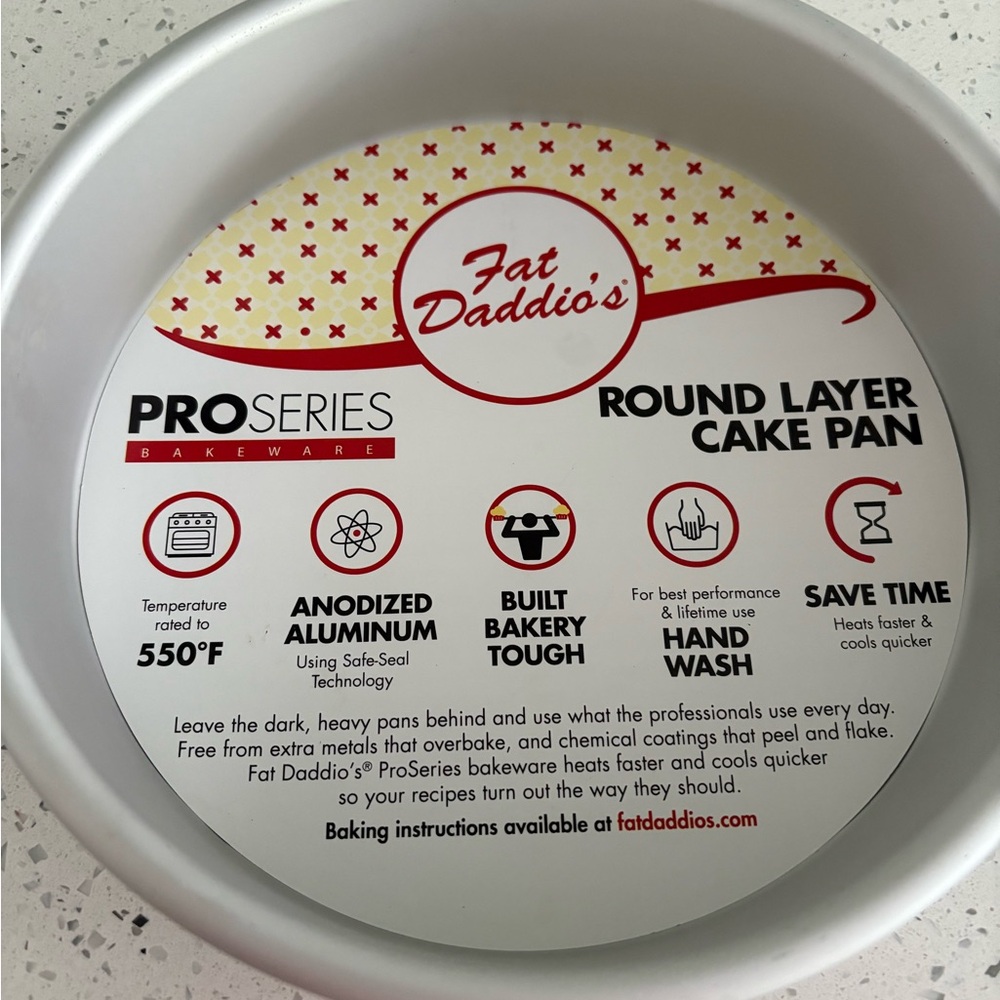 Fat Daddio's Round Layer Cake Pan